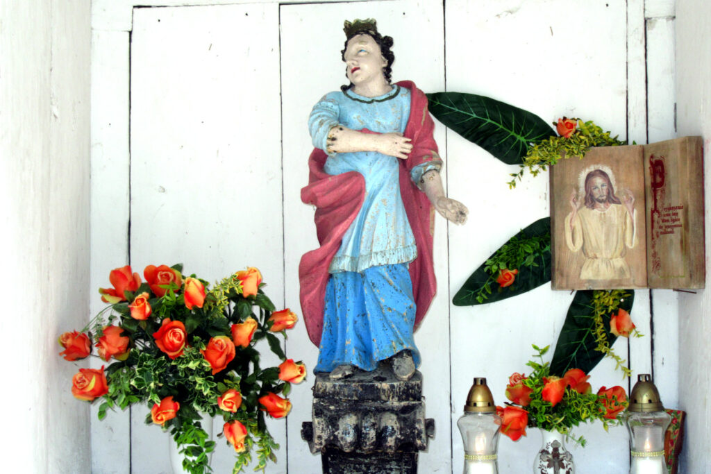 figurka św. Barbary